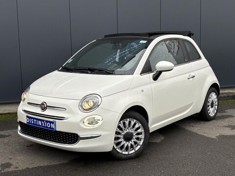 Fiat 500 1.0 Hybrid 70 Dolcevita avec Sellerie Poltrona Frau et Apple 2021 occasion Fougères 35300