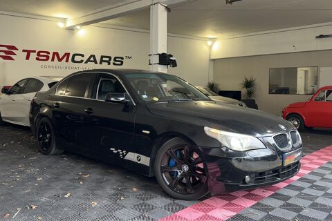 BMW Série 5 535d Luxe DPF - BVA BERLINE E60 535d PHASE 1 2005 occasion Cannes 06400