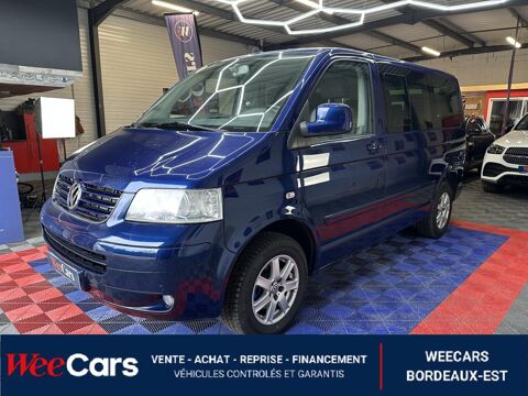 Volkswagen Transporter 2.5 TDI FAP - 130 7pl T5 7J-7H COMBI Multivan Confort 4Moti 2008 occasion Artigues-pr&egrave;s-Bordeaux 33370