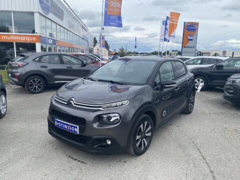 Citroën C3 1.2 PureTech 12V - 110 S&S - BV EAT6 Shine 2020 occasion Aubigny-sur-Nère 18700
