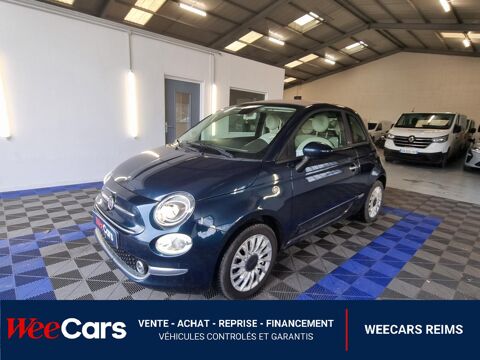 Fiat 500 1.0 70 BSG MHEV HYBRID LOUNGE START-STOP Cabriolet 2021 occasion Reims 51100