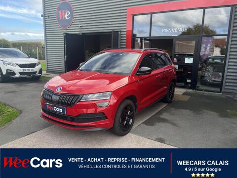 Skoda Karoq 1.5 TSI 150 ACT SPORT LINE DSG BVA / TOIT OUVRANT / GARANTIE 2019 occasion Marck en Calaisis 62730