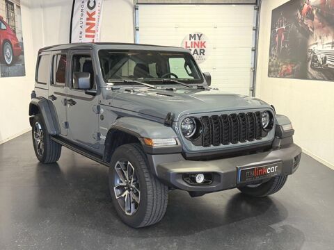 Jeep Wrangler Unlimited Sahara 4xe 2.0i T 380 Command trac 2024 occasion Montbonnot-Saint-Martin 38330