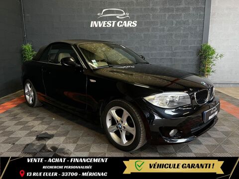 BMW S&eacute;rie 1 CABRIOLET 118D E88 LCI LUXE - GARANTIE MINIMUM 6 MOIS 2011 occasion M&eacute;rignac 33700