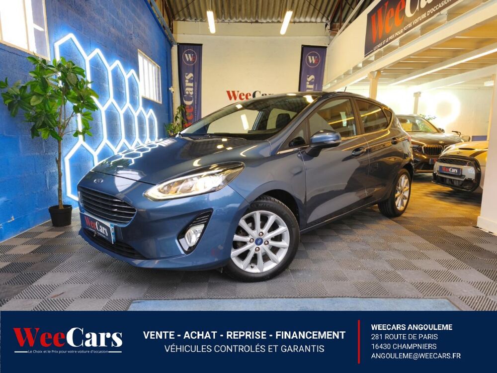 Fiesta 1.0 ECOBOOST 100 TITANIUM START-STOP - GARANTIE 12 MOIS 2019 occasion 16000 Angoul&ecirc;me