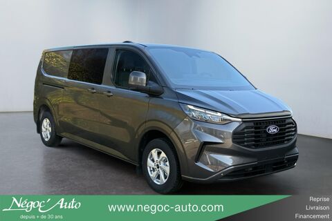 Ford Transit Custom CABINE APPROFONDIE 320 L2H1 2.0 ECOBLUE 170 LIMITED BVA8 6PL 2025 occasion Clonas-sur-Var&egrave;ze 38550