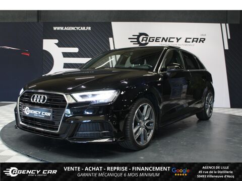 Audi A3 Sportback 1.5 35 TFSI CoD -150 - BV S-Tronic - S line Plus 2019 occasion Villeneuve-d'Ascq 59493