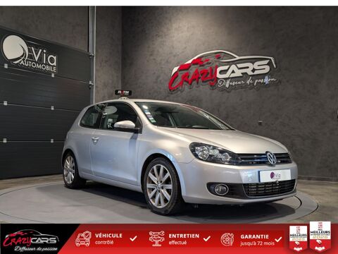 Volkswagen Golf 6 VI 1.4 TSI 122 - Carat - ALCANTARA - RADAR AV AR 2010 occasion Pontarlier 25300