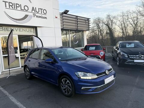 Volkswagen Golf 1.6 TDI CR - 115 Confortline GPS + RADAR AV/AR + CLIM 2019 occasion Brive-la-Gaillarde 19100