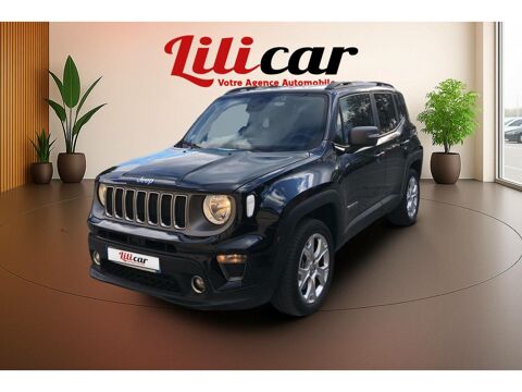 Jeep Renegade LIMITED-1.3 GSE T4-190-BVA-4xe eAWD-CARPLAY-GARANTIE 12 MOIS 2021 occasion Nice 06000
