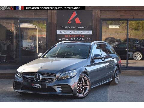 Mercedes Classe C Break C 220 d - BVA 9G-Tronic BREAK - BM 205 AMG Line - BVA 2019 occasion Mougins 06250