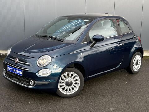 Fiat 500 Hybrid 70 avec Toit pano, Apple Car Play et Jantes alu 15\' 2024 occasion Foug&egrave;res 35300