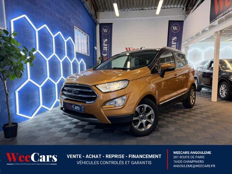 Ford Ecosport 1.0 SCTi EcoBoost 125CH BVA Titanium - GARANTIE 12 MOIS 2019 occasion Angoul&ecirc;me 16000