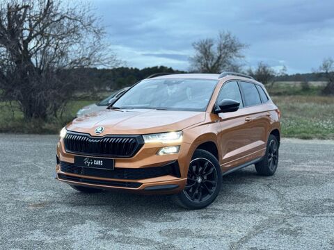 Skoda Karoq 1.5 TSI ACT - 150 - BV DSG7 SUV Sportline - CAM - SIEGES CH 2024 occasion Saint-Cannat 13760