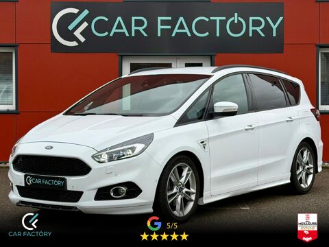 Ford S-MAX 2.0 190 ST-Line BVA 7pl LED R&eacute;gulateur ACC Angle mort Cam&eacute;ra 2019 occasion Marmoutier 67440
