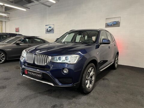 BMW X3 BMW 2.0 D 190 X-LINE XDRIVE BVA 2015 occasion Laon 02000
