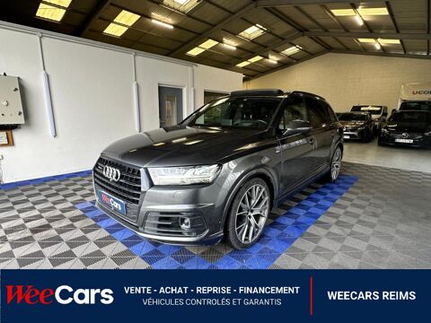 Audi Q7 Quattro 3.0 V6 50 TDI - 286 - BVA Tiptronic - 7pl S-Line 2018 occasion Reims 51100