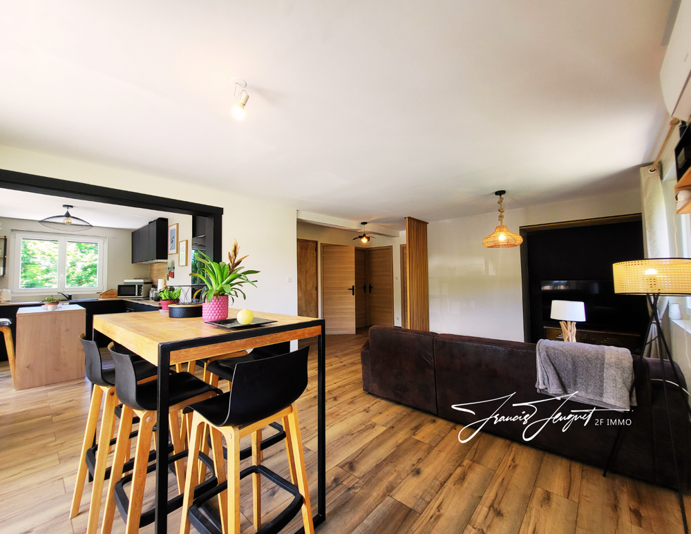 À vendre à Alby-sur-Chéran ? Appartement rénové, spacieux, avec jardin et sous-sol aménagé