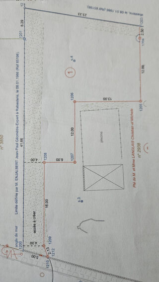  Terrain � vendre 584 m�