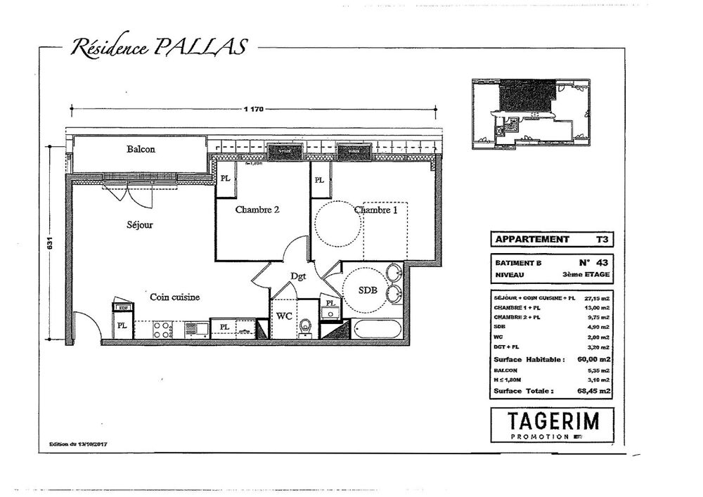 Location Appartement A louer - QUARTIER PREFECTURE Melun