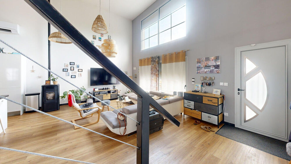 Maison contemporaine 145 m2 avec piscine - Mison