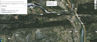  Terrain � vendre 3770 m�