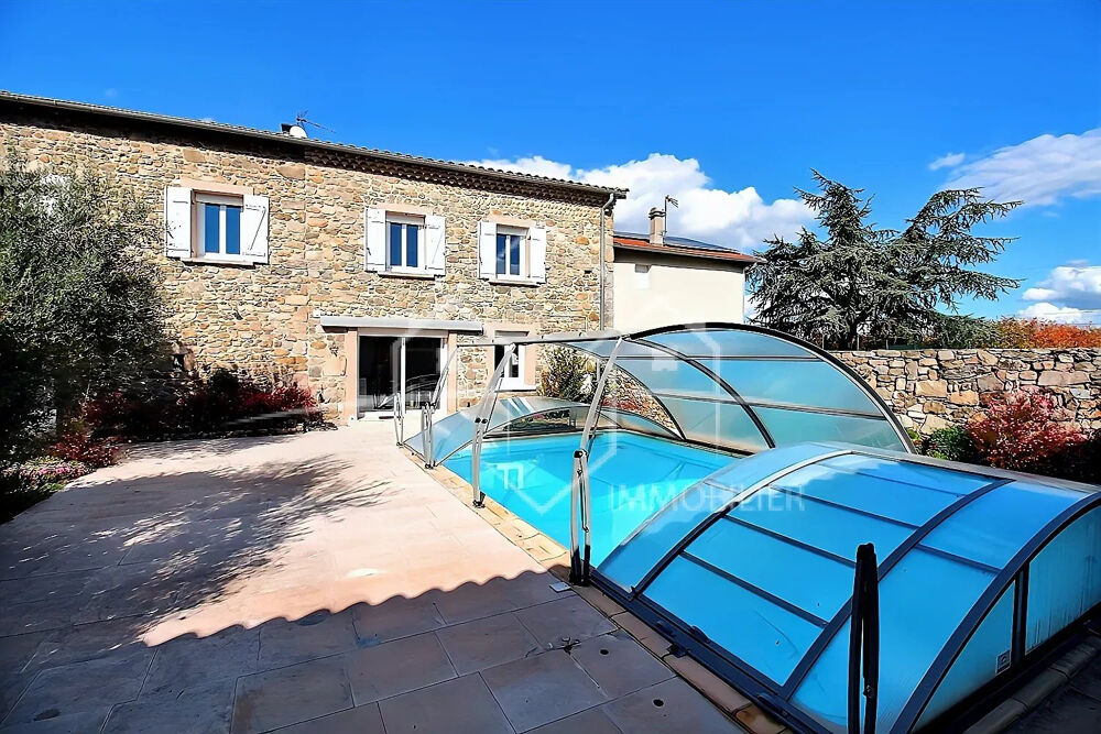 Vente Maison Maison en pierre 161 m2 hab, 4 ch avec piscine Andance