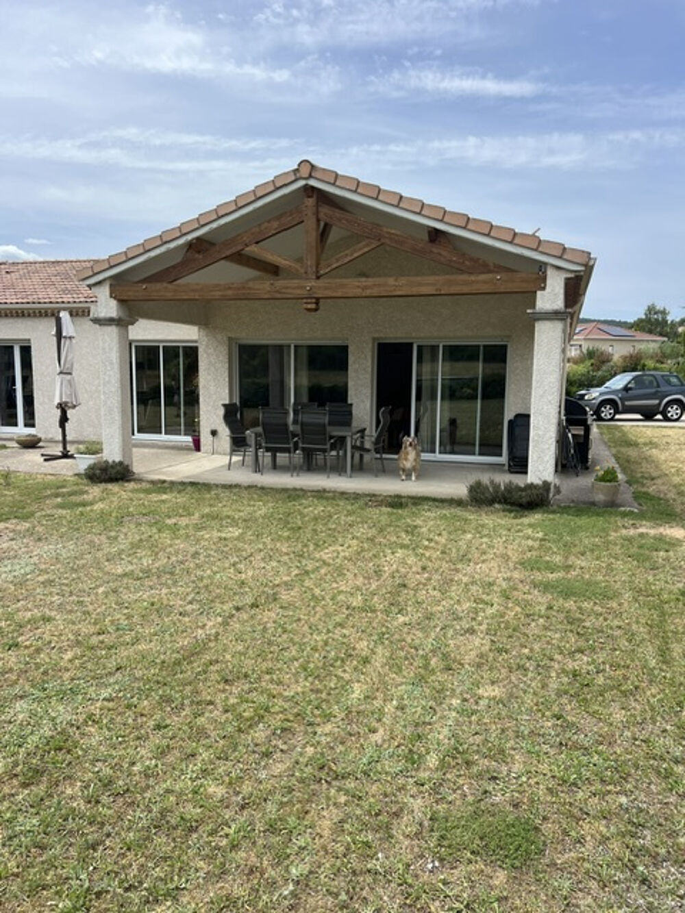 Vente Maison Maison individuelle de plain-pied de 133 M2 avec grand garage et vue sur le château de Gourdan St clair