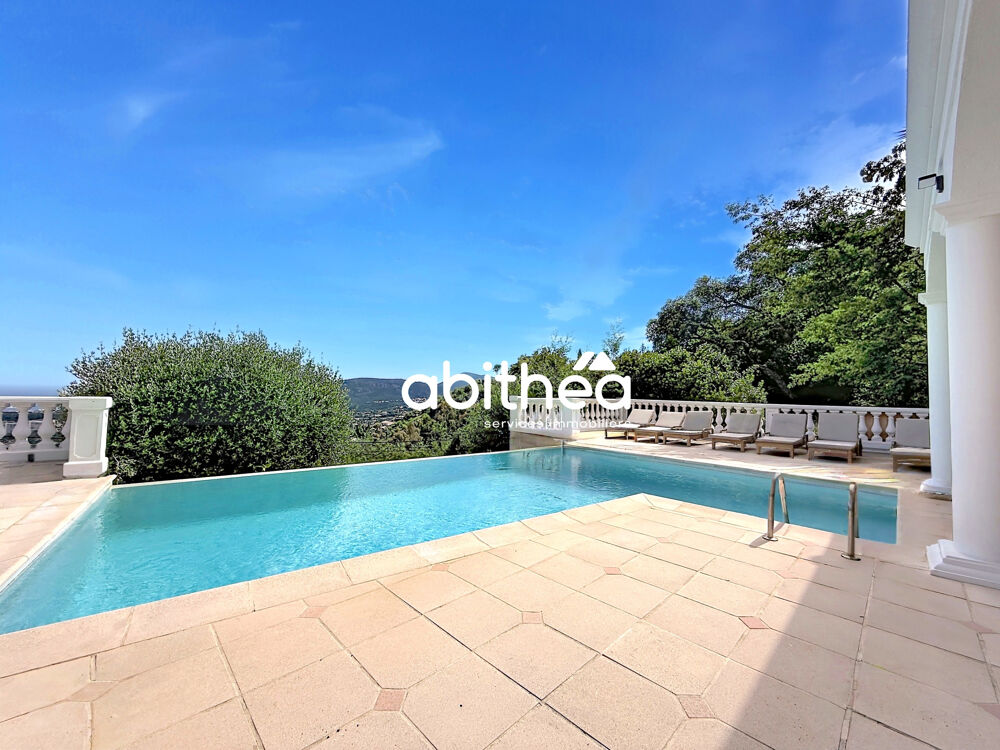 Vente Maison VILLA MÉDITERRANÉENNE AVEC VUE MER PANORAMIQUE Mandelieu la napoule
