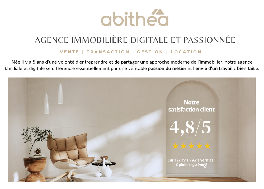 MAISON INDIVIDUELLE 82 m2 + 3 CHAMBRES + JARDIN + 2 GARAGES