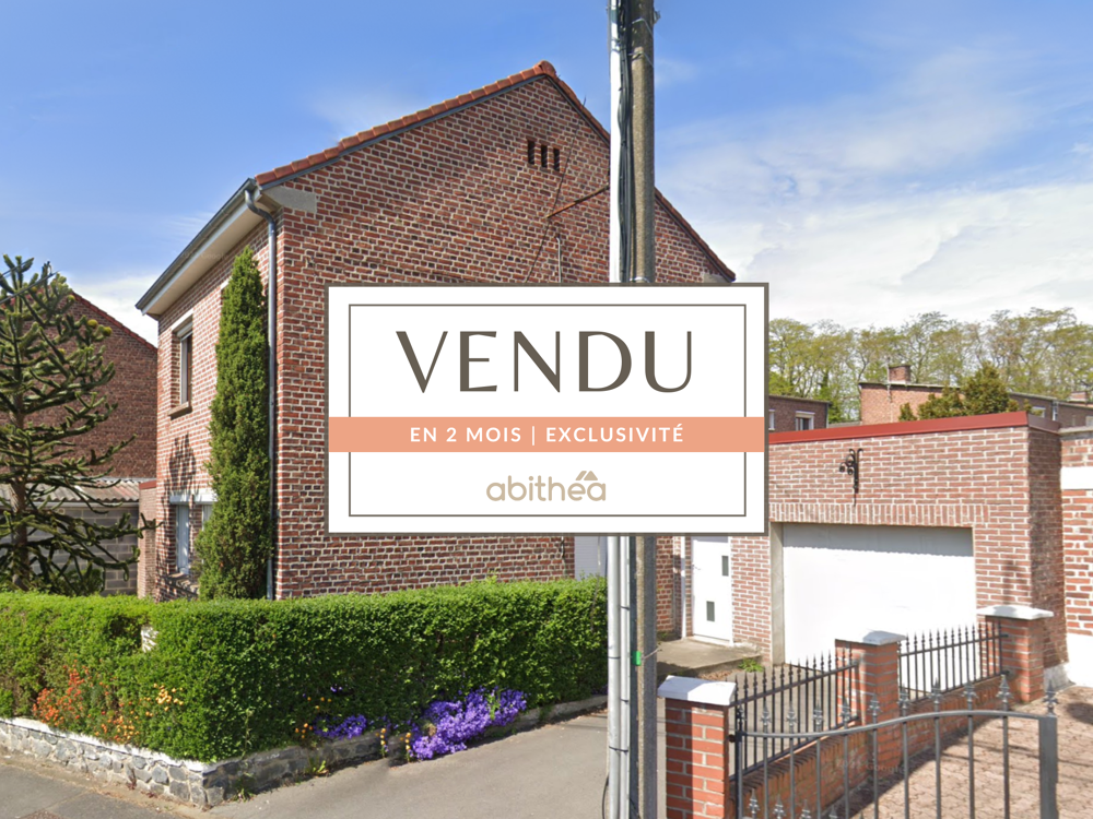 MAISON INDIVIDUELLE 82 m2 + 3 CHAMBRES + JARDIN + 2 GARAGES
