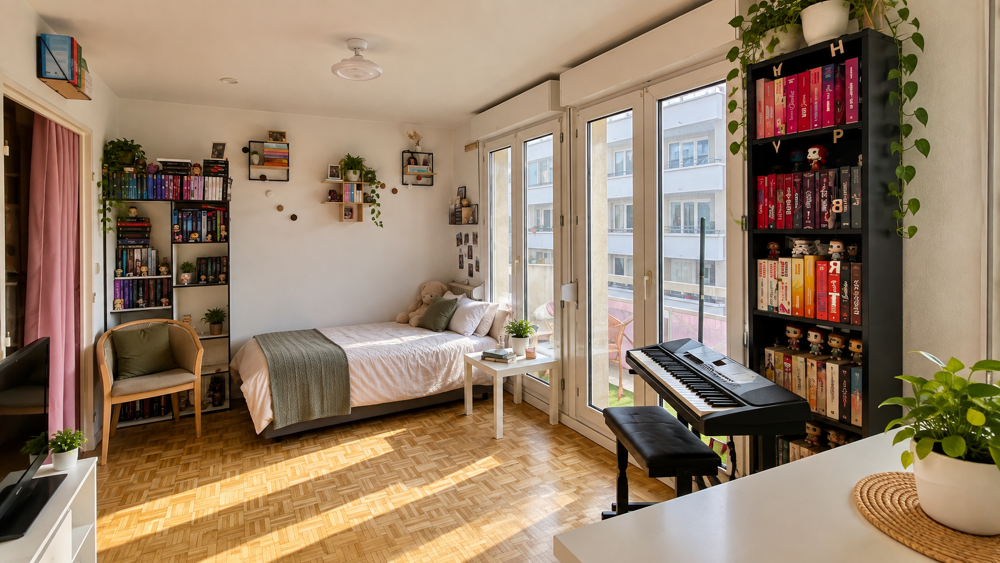 Vente Appartement Studio de 28 m2 avec balcon, parking et cave / Idéal investissement locatif / pied a terre / premier achat. Villeurbanne