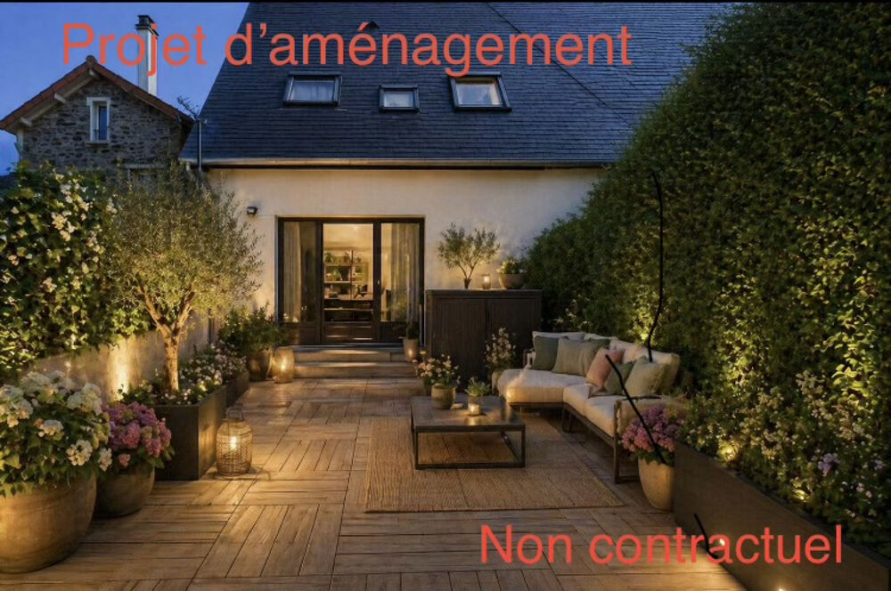 Maison de 88m2 (100m2environ développée)-3 chambres-avec Terrasse et Parking Le Perreux-sur-Marne Centre