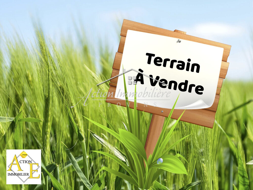 Vente Terrain Terrain de 1000m2 environ à 25min de Provins Provins