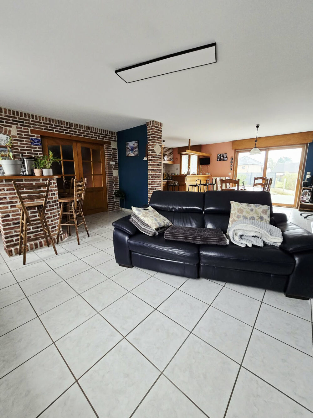 Plain pied individuel sur sous-sol complet