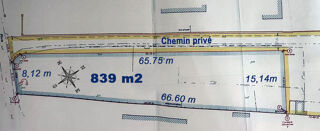  Terrain � vendre 839 m�