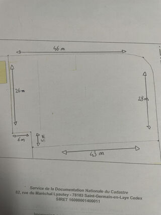  Terrain  vendre 1487 m