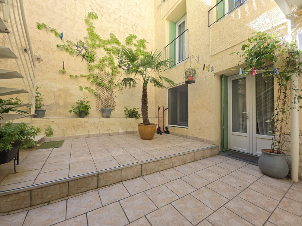 Location Appartement T2 MEUBLE RDC AVEC GARAGE ET COUR Bedarrides