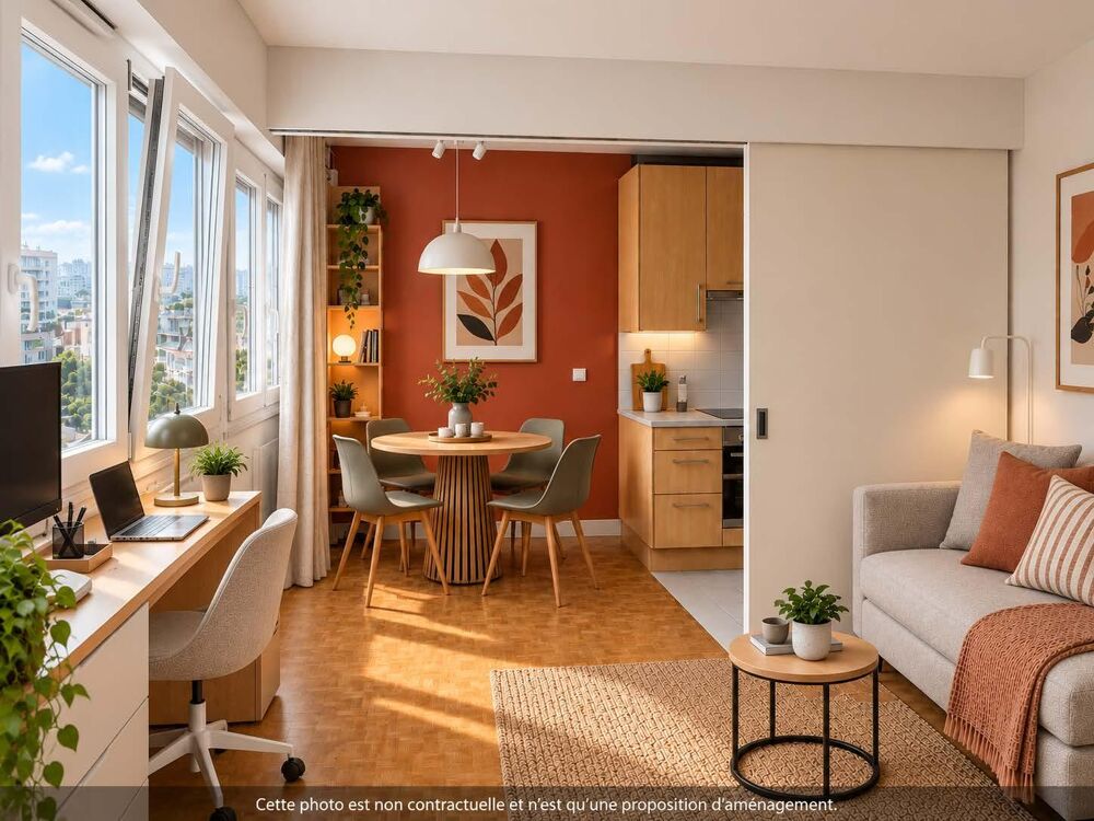 Vente Appartement Studio 1 pièce Paris 15