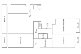  Appartement  vendre 4 pices 90 m