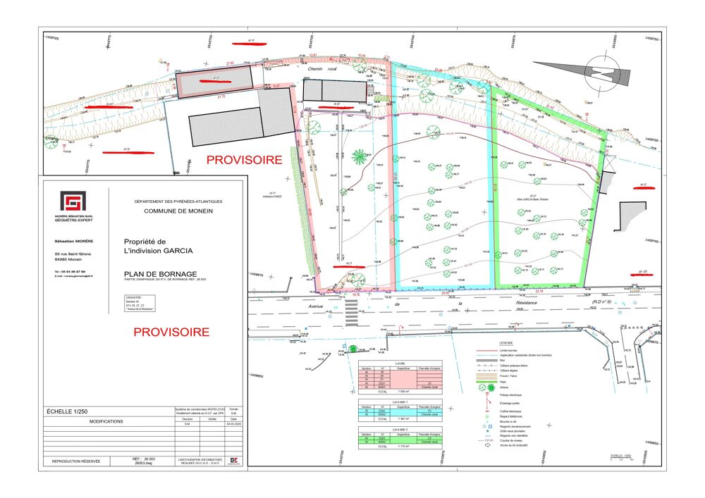 Vente Terrain Terrain constructible Monein