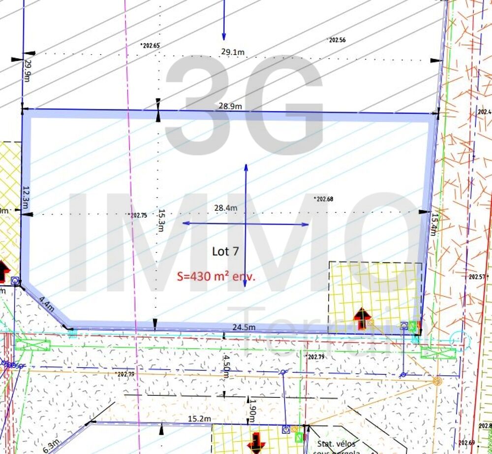 Vente Terrain Terrain constructible Saint-maurice-de-gourdans