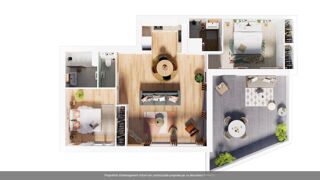  Appartement � vendre 3 pi�ces 