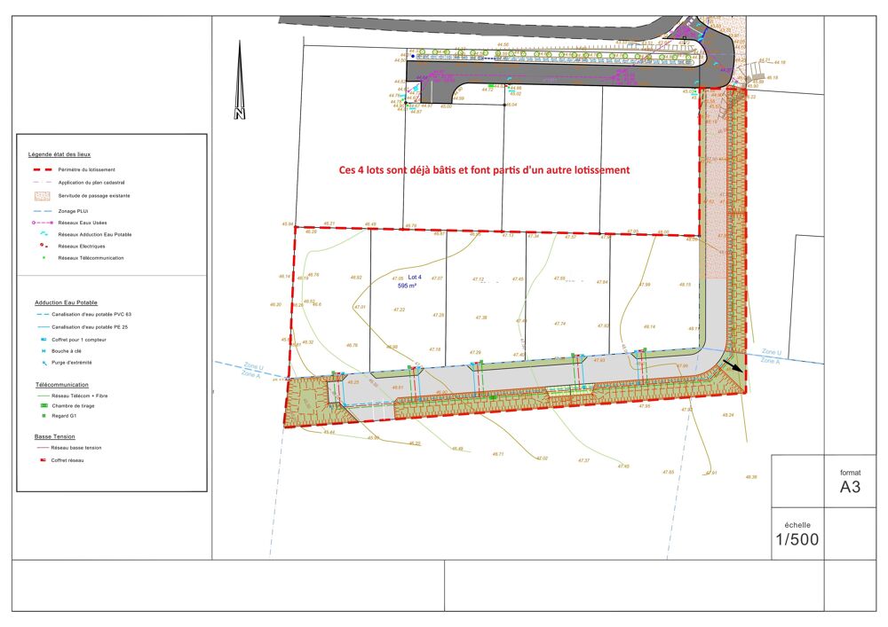 Vente Terrain Terrain constructible Sainte-marie-de-gosse