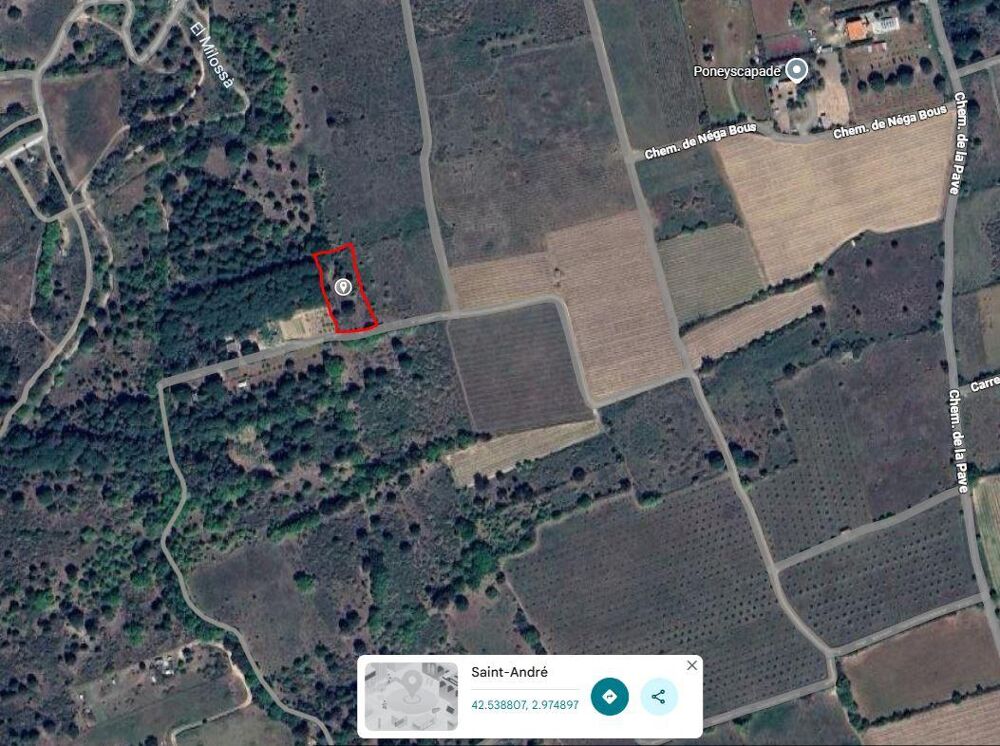 Vente Terrain Terrain agricole Saint-andr�