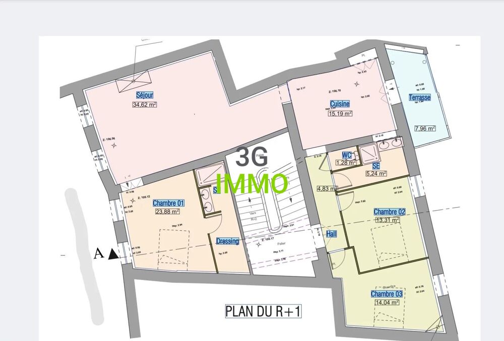 Vente Appartement Appartement à rénover 4 pièces Clermont-l'hérault