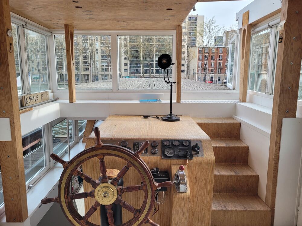 Vente Péniche Péniche 3 pièces Paris 19