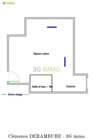  Appartement � vendre 1 pi�ce 27 m�