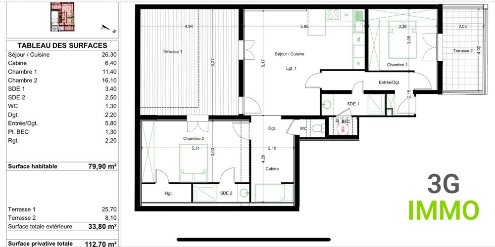 Appartement – Le Grau-du-Roi, Rive Gauche, Gard - Vue 5