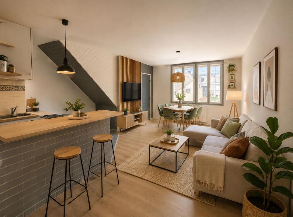 Appartement 3 pièces 49 m² · à Darnétal · 49 m² · 79 900 €